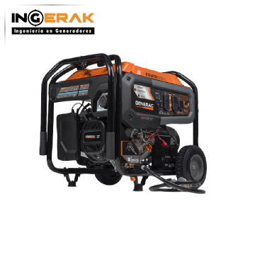 GG0002: GENERADOR PORTATIL AMERICANO GENERAC DUAL A GAS O GASOLINA 7500W MONOFÁSICO 120/240V